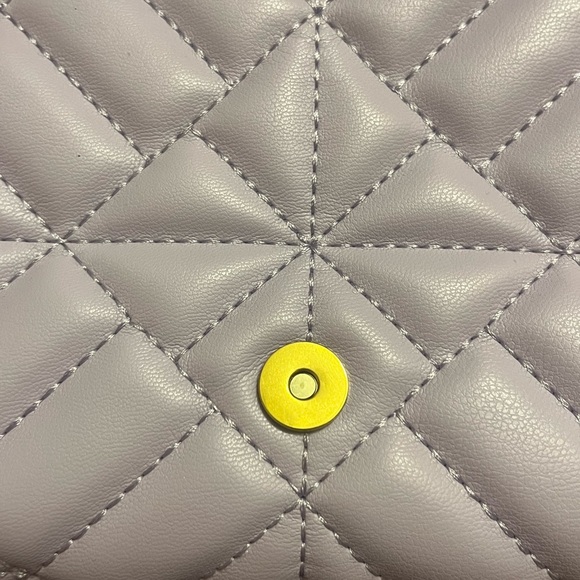 Zara | NWOT Lilac Quilted Bag - Picture 4 of 9